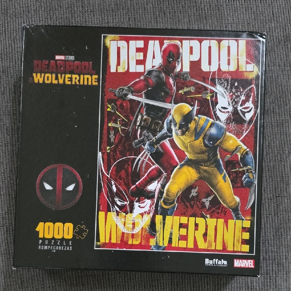 Marvel Deadpool and Wolverine Puzzle - 1000 Pieces‎